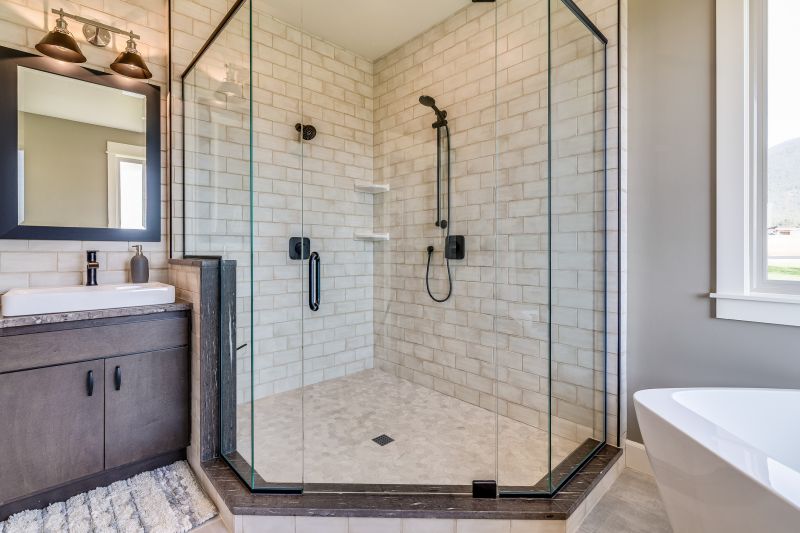 Walk-In Shower with Glass